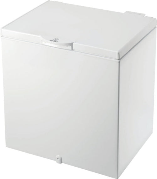 Indesit Freestanding Chest Freezer, 202Lit, White - OS 1A 200 H