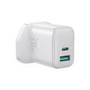 Joyroom JR-TCF21 20W Dual-Port (A+C) Charger / 18 Months Warranty