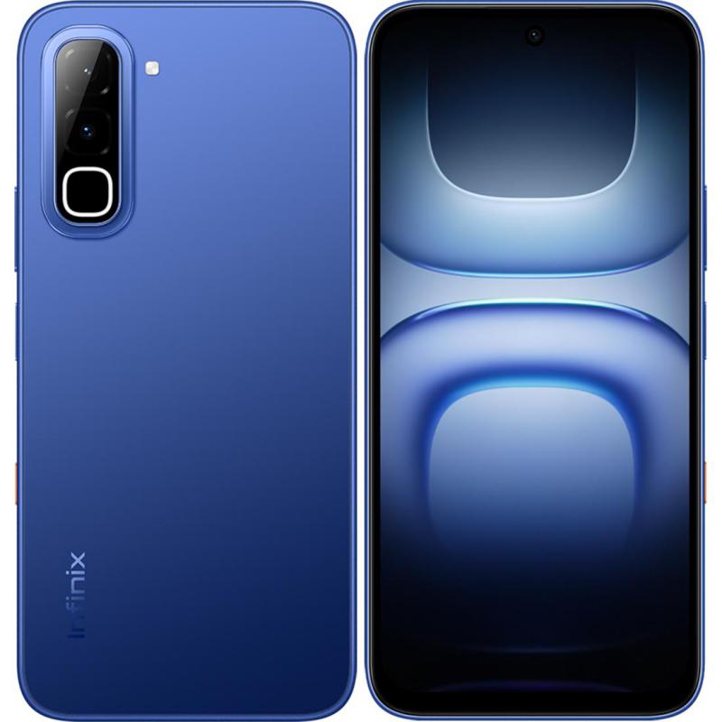 Infinix Hot 70 4G, 6GB & 256GB, 6.7Inch, Blue - X6895B blue
