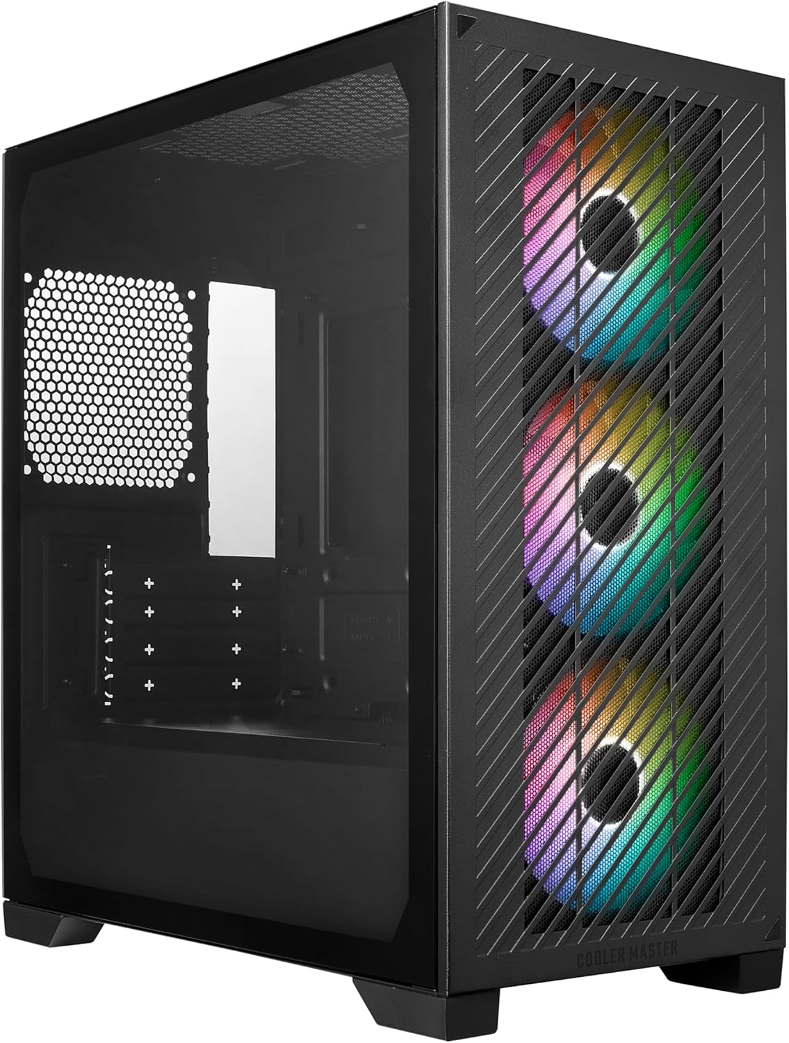 Cooler Master Elite 301 White Mini Tower - Black