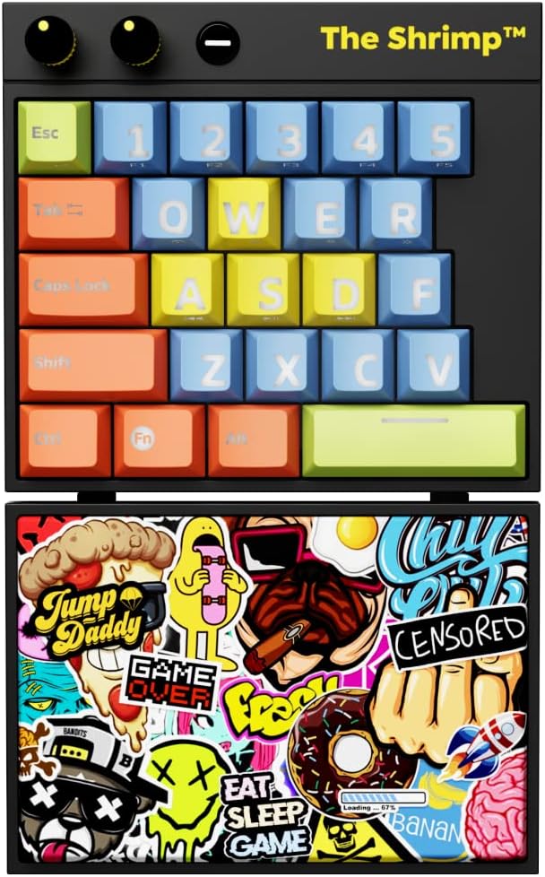 THE SHRIMP MICRO MODEL 1 (BOMBER) Mechanical Gaming Keyboard