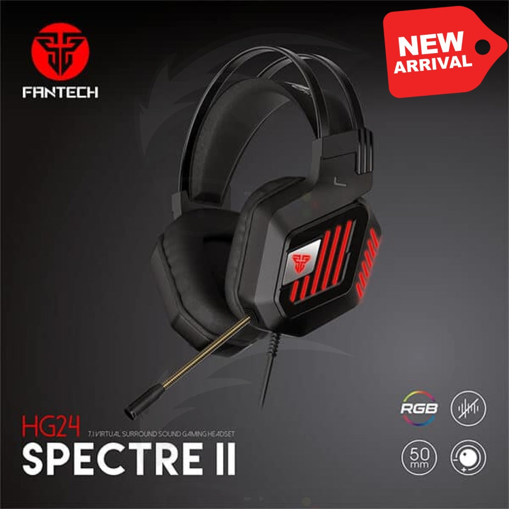 Fantech Spectre II HG24 RGB 7.1 Virtual Surround Sound Gaming Headset