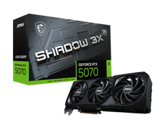 MSI GeForce RTX™ 5070 12G SHADOW 3X OC GDDR7- Graphics Card
