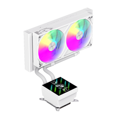 GAMEMAX GLACIER 240 LIQUID CPU COOLER WHITE
