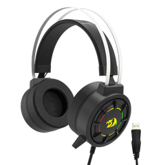 Redragon H314-RGB GRENDEL Wired Gaming Headset USB - Black