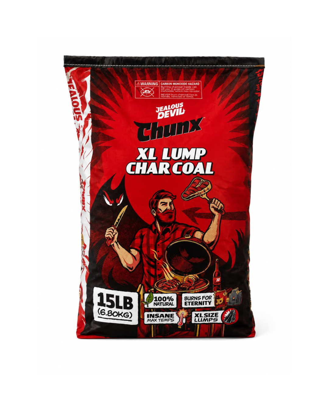 Jealous Devil Chunks XL Lump Charcoal 15lb