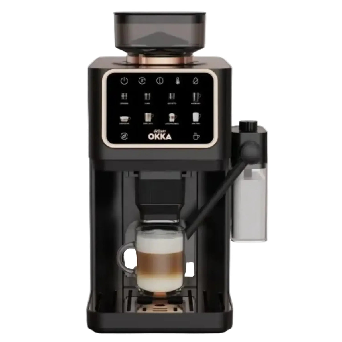 Arzum Espresso Machine, 1.3Lit, 1400Watts, Black - Ok0042-04