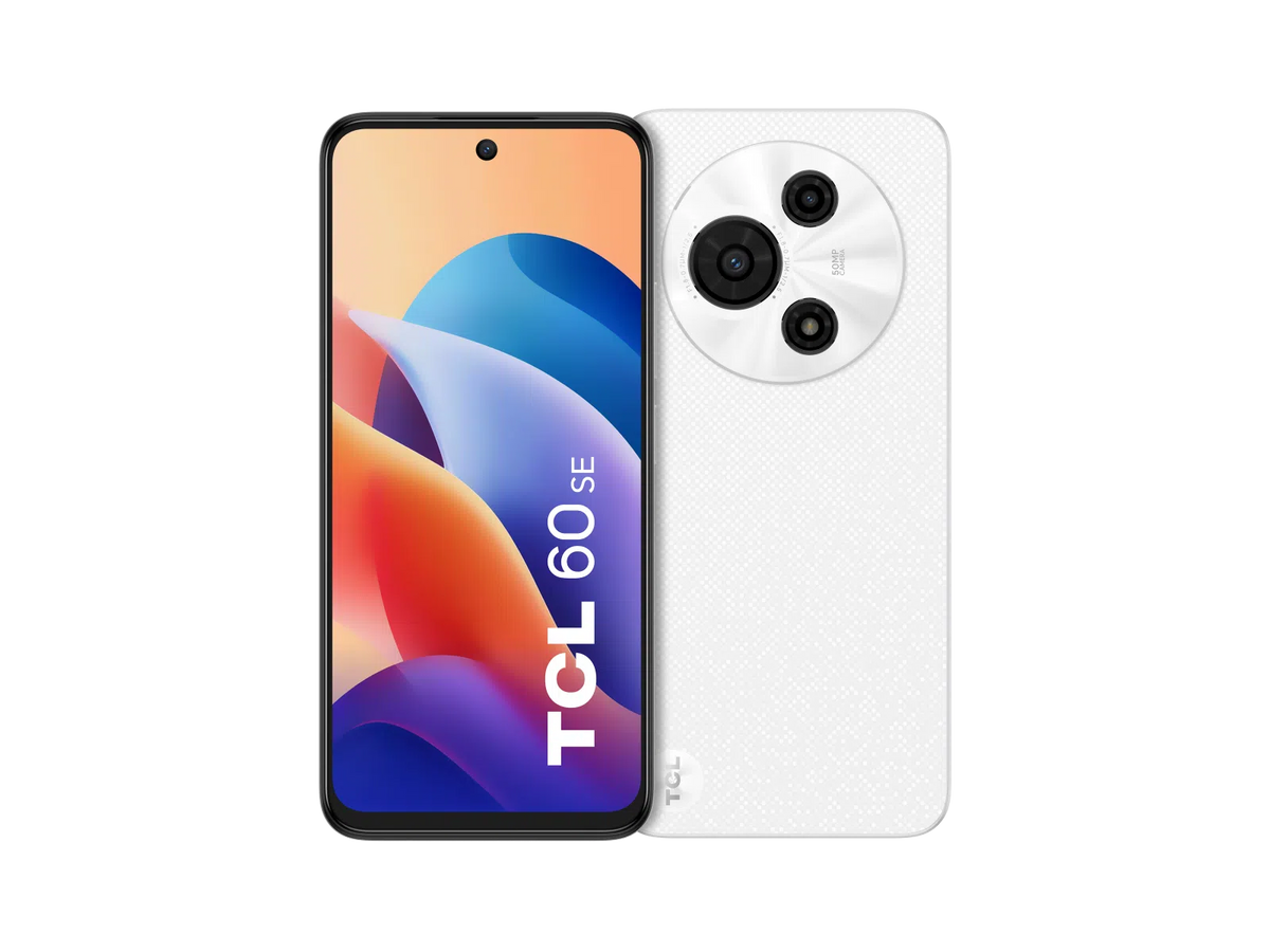 TCL Smart Phone 60 SE 4G, 8GB & 512GB, 6.7Inch, 5200Mah, White - T517H-wht