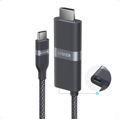 ANKER NANO USB-C TO HDMI CABLE 6FT 4K BRAIDED BLACK