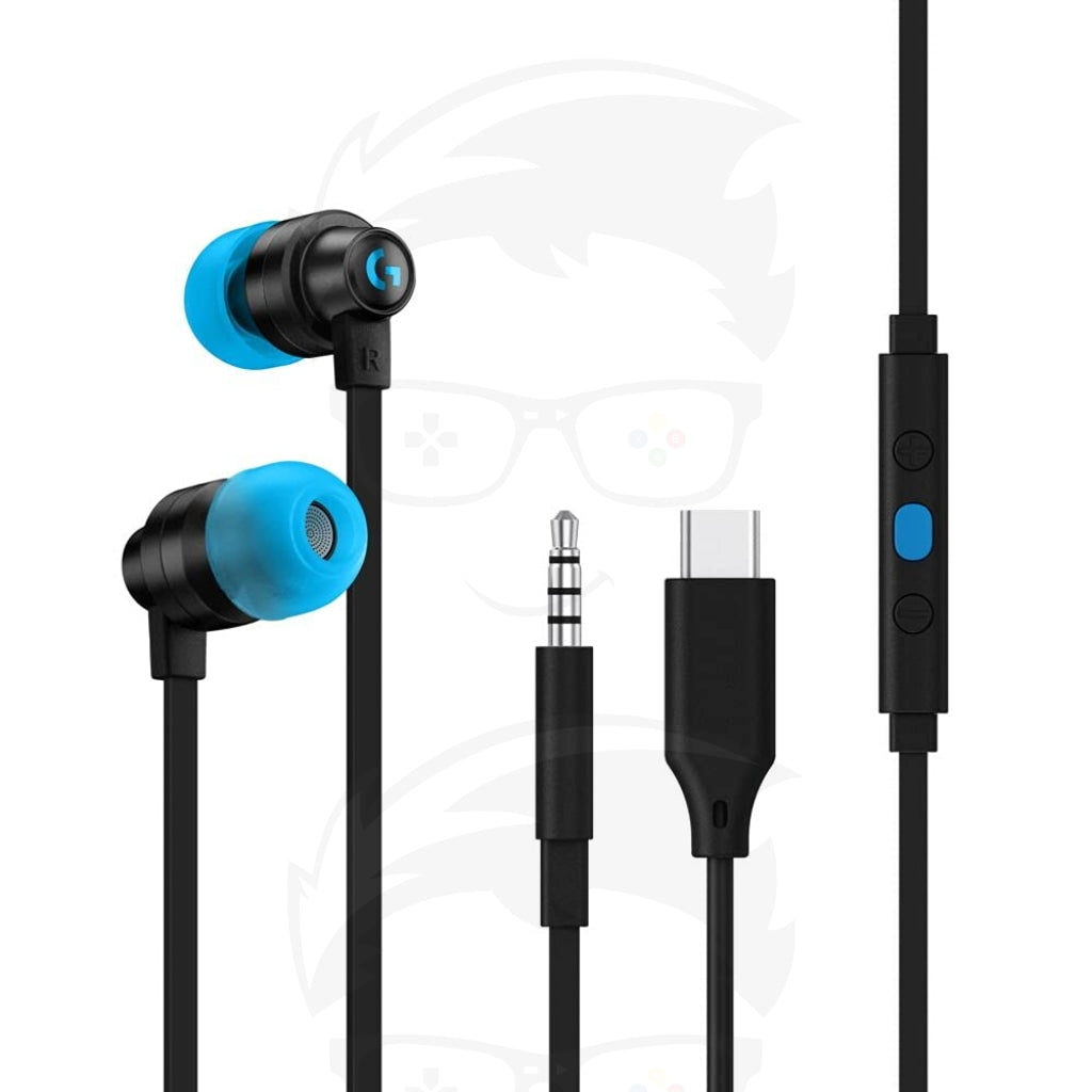 Logitech G333 GAMING EARPHONES WITH MIC - BLACK