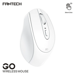 Fantech GO W191 with Silent Click Wireless Mouse - Pink