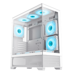 GAMEMAX Vista AW E-ATX WHITE GAMING CASE