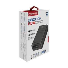 PROMATE POWERMINE-130W 38000mAh/130W Quick Charging Power Bank