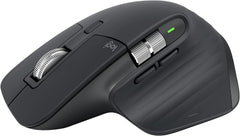 Logitech MX Master 3S - Bluetooth Wireless Performance Mouse - Black