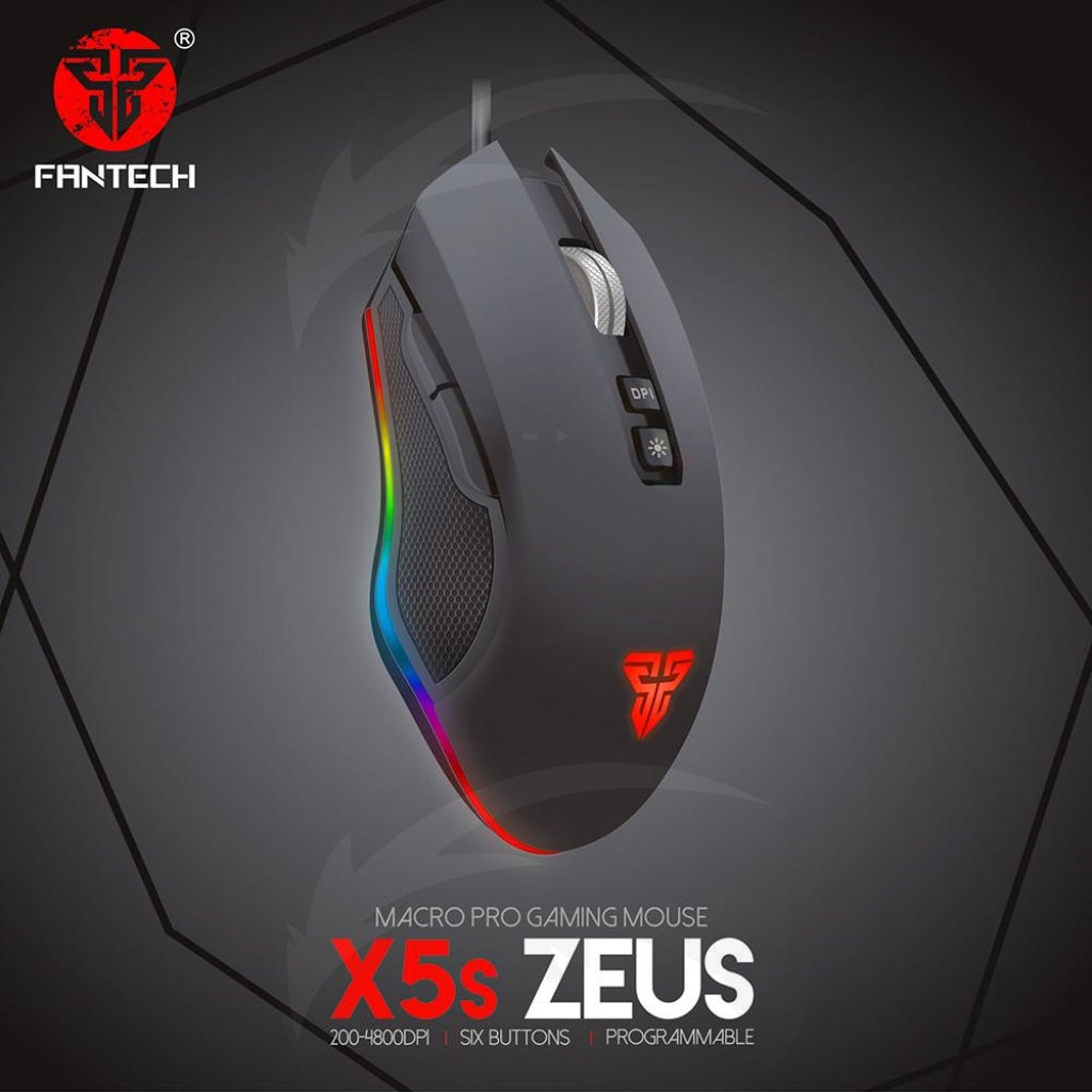 FANTECH X5s Zeus Macro Pro Gaming Mouse