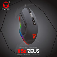 FANTECH X5s Zeus Macro Pro Gaming Mouse