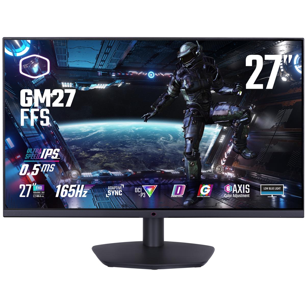 Cooler Master GM27-FFS 27" FHD IPS 165Hz 0.5ms Gaming Monitor