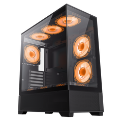 GAMEMAX Vista AB E-ATX BLACK GAMING CASE