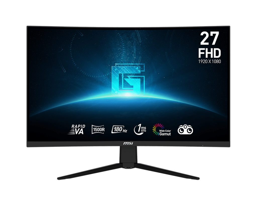 MSI G27C3F , 27" Rapid VA 1920 x 1080 (FHD) 180Hz CURVED Gaming Monitor