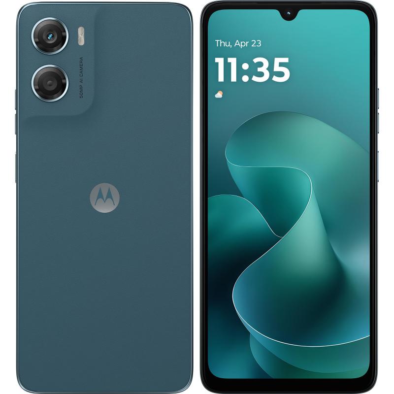 Moto Smart Phone G06 4G, 4GB & 128GB, 6.8Inch, 5200Mah, Blue - XT2535-15 blu