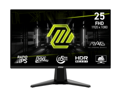 MSI MAG 255F E20 24.5" FHD Gaming Monitor – 200Hz, 0.5ms, Rapid IPS, Black