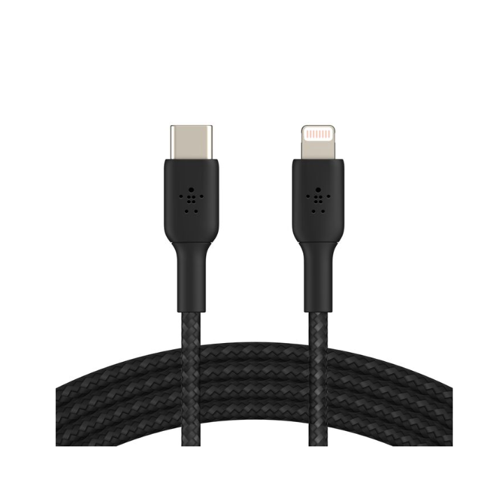 Belkin BoostCharge Pro Braided USB-C to Lightning Cable (1m / CAA004BT1M)