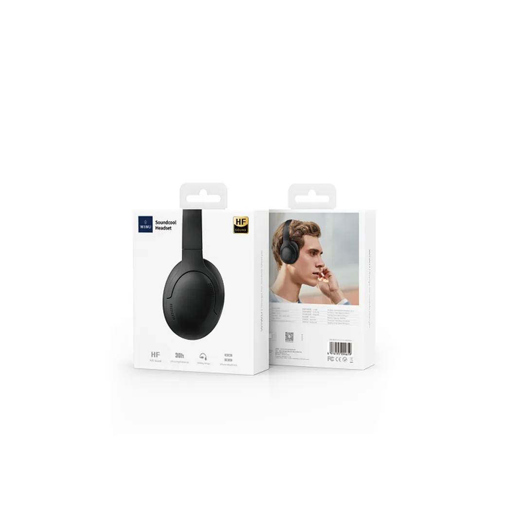 WIWU TD-02 SOUNDCOOL HEADSET HF SOUND - BLACK