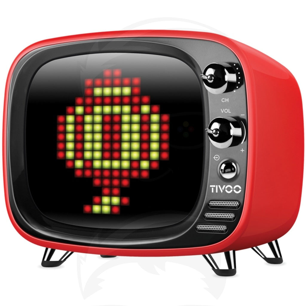 Divoom Tivoo Pixel Art Bluetooth Speaker (Starry Red)