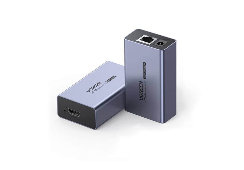 UGREEN HDMI over Ethernet Extender 50M HDMI extender via network cable, Audio Support, up to FullHD 1080P@60Hz