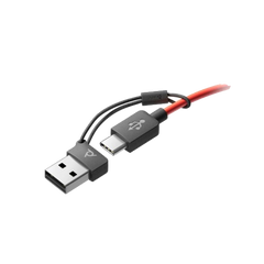 Poly Blackwire 3325 Stereo Microsoft Teams Certified USB-C Headset +3.5mm Plug +USB-C/A Adapter