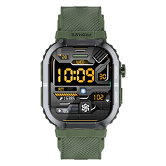 Promate SportFit Tough-Built Smart watch with BT Calling - Green