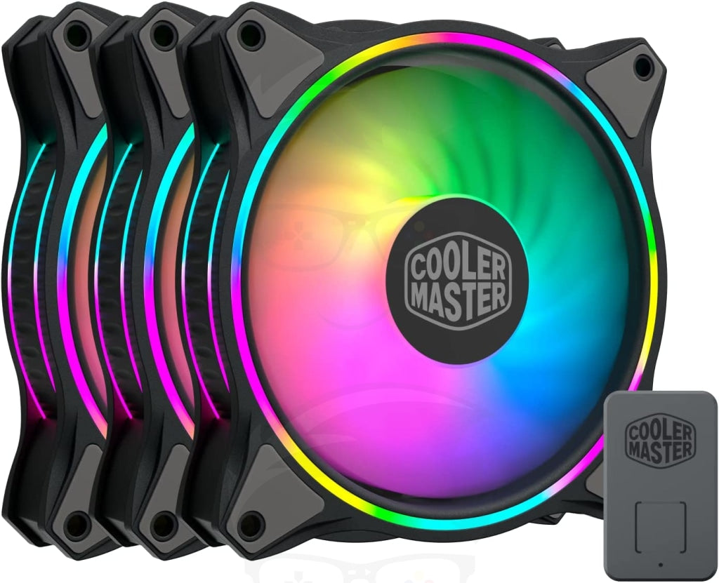 Cooler Master MASTERFAN MF120 Halo2 3in1 ARGB - (Black/White)