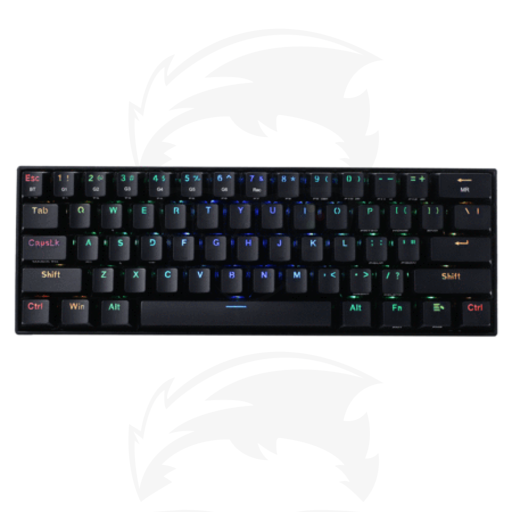 Redragon K530 PRO Draconic 60% RGB Wireless Mechanical Keyboard Black
