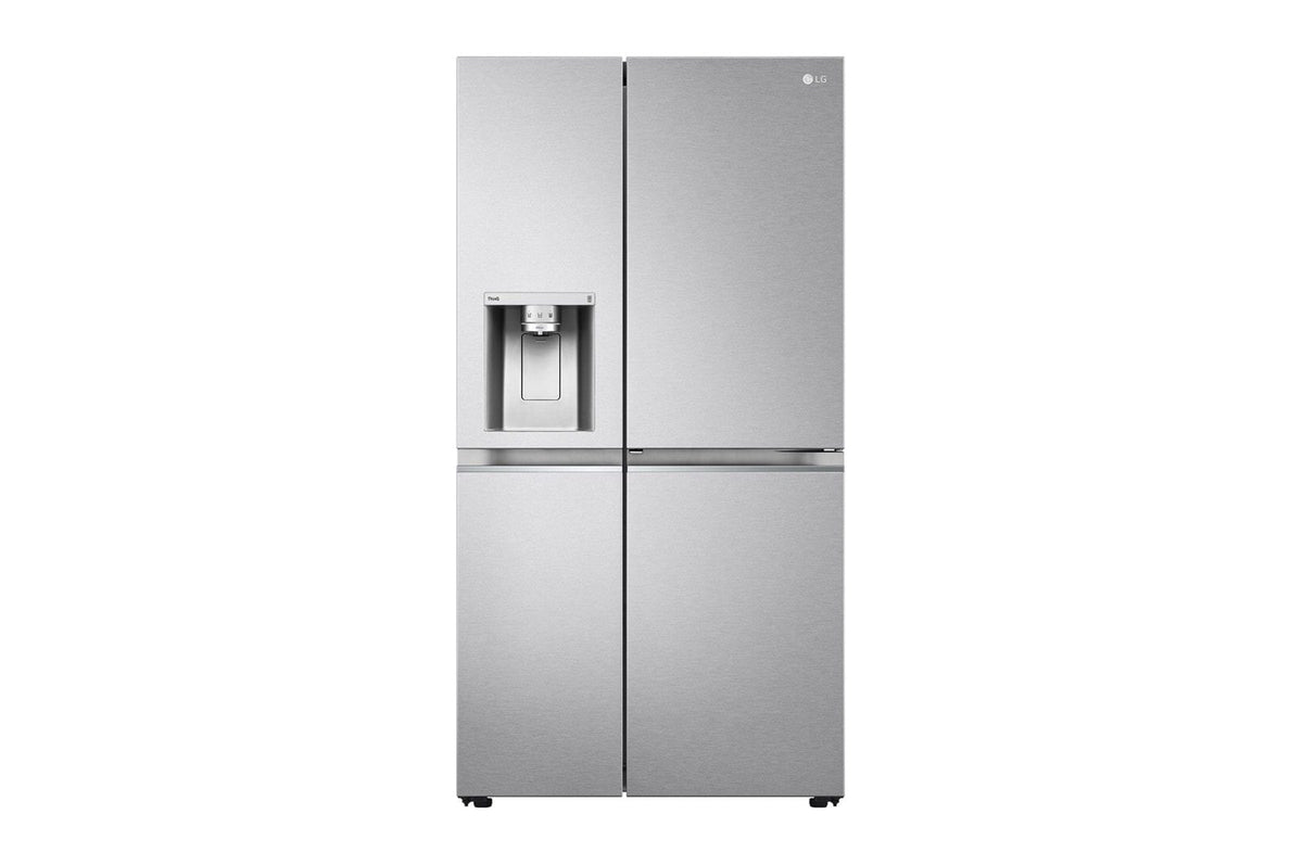 LG Side by Side Refrigerators, 674Lit, Linear Compressor, Door in Door, Silver - GCJ-287TVL.APZPELF