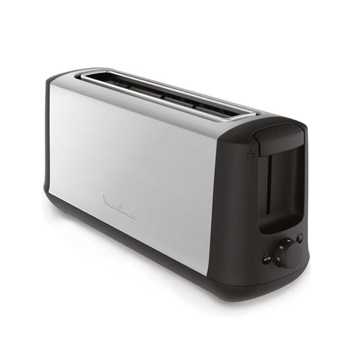 Moulinex LS340811 1slice 1000W Black, Stainless steel toaster