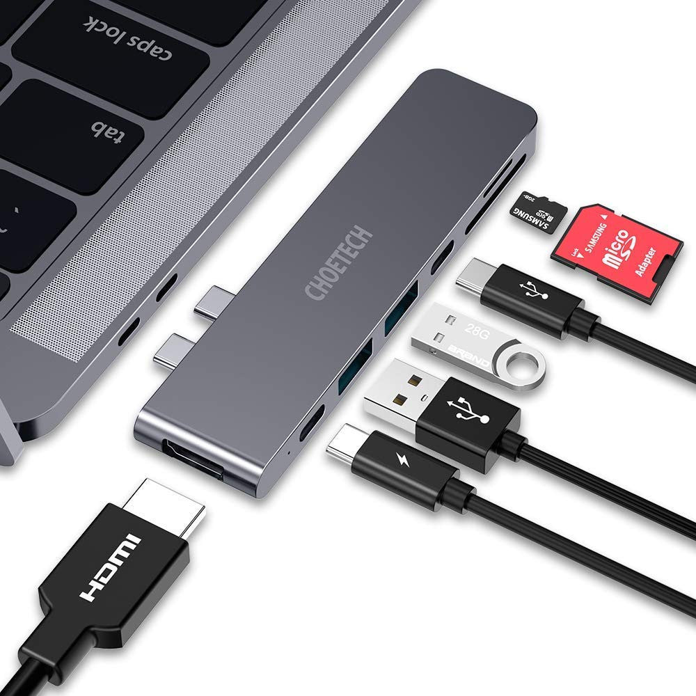 CHOETECH HUB-M14 7-IN-1 USB TYPE C