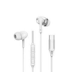 WIWU EADBUDS 1.2M HF SOUND TYPE-C - WHITE