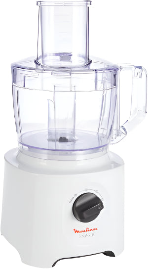 Moulinex Easy Force Food Processor, 25Functions, 800Watts, White - FP247127