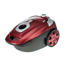 Tekmaz Canister Vacuum Cleaner with Bag, 3Lit, 2000Watts, Red - NAS-RV2000
