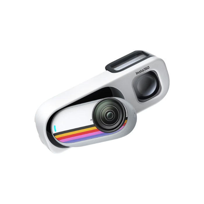 Insta360 GO3S Camera, 4K, 128GB, Retro Special Edition G03S120 White