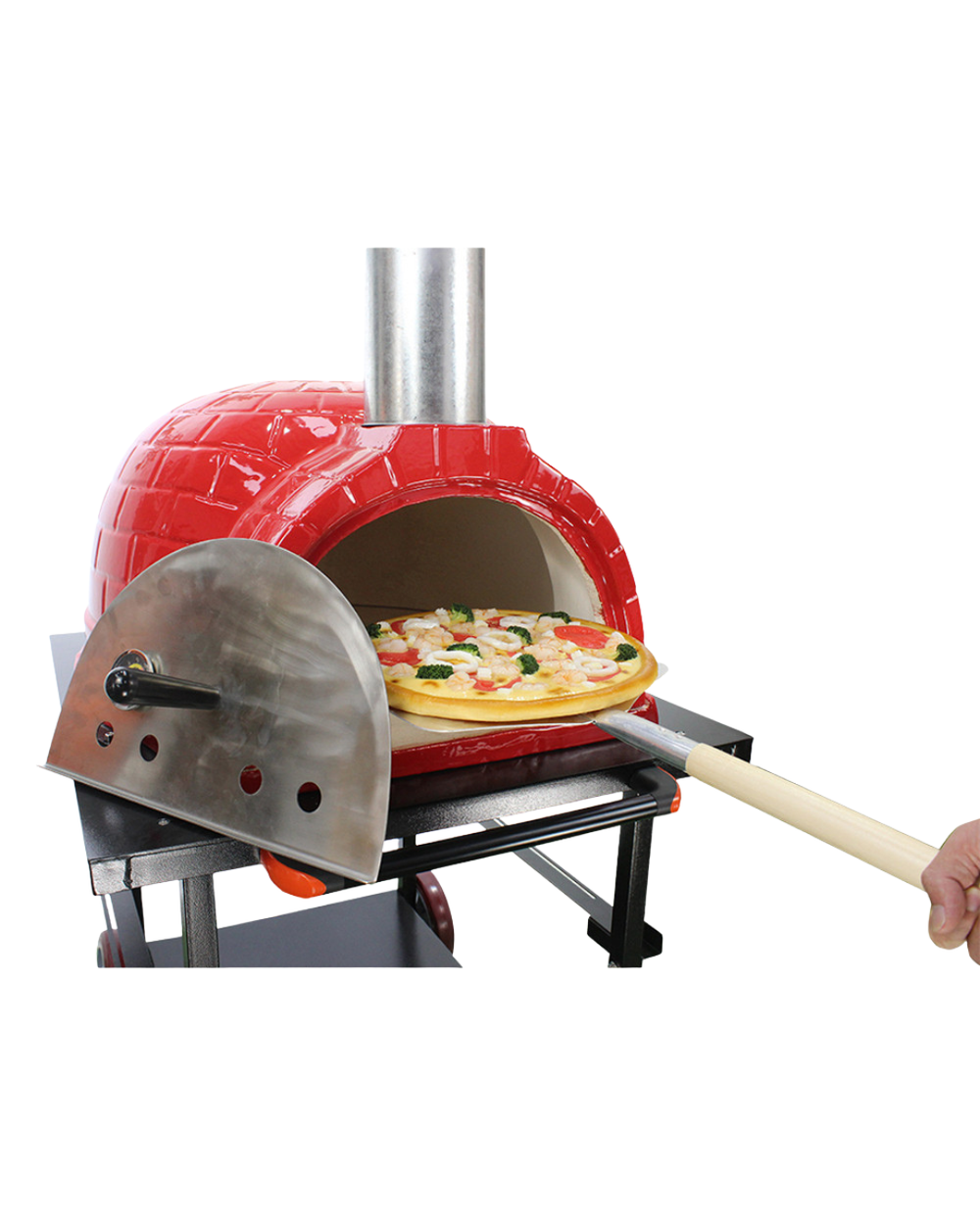Kamado 26" Pizza Oven with Cart