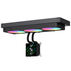 GAMEMAX GLACIER 360 LIQUID CPU COOLER BLACK