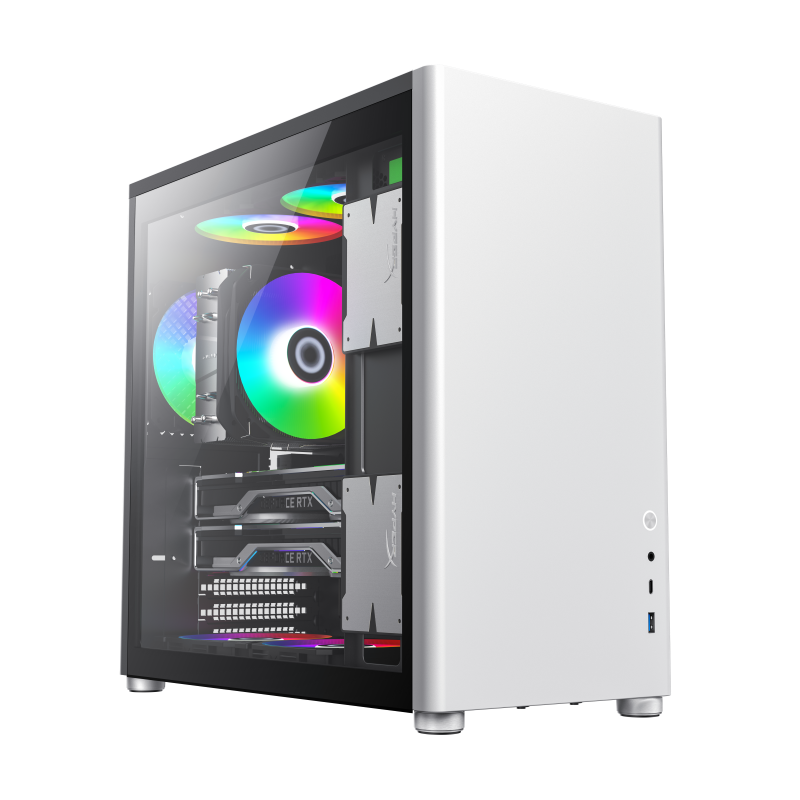 GAMEMAX Spark Pro BK/WT GAMING CASE