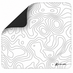 ATTACK SHARK CM02 eSport Gaming Mousepad White Contour 450 × 400 × 4 mm