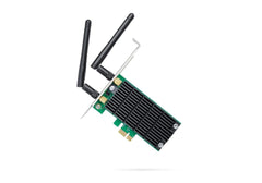 TP-Link T4E AC1200 Wireless 2.4G/5G Dual Band Wireless PCI Express Adapter, Low Profile, Long Range