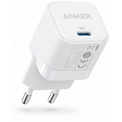 Anker PowerPort III 20W USB-C Wall Charger A2149 White EU Plug
