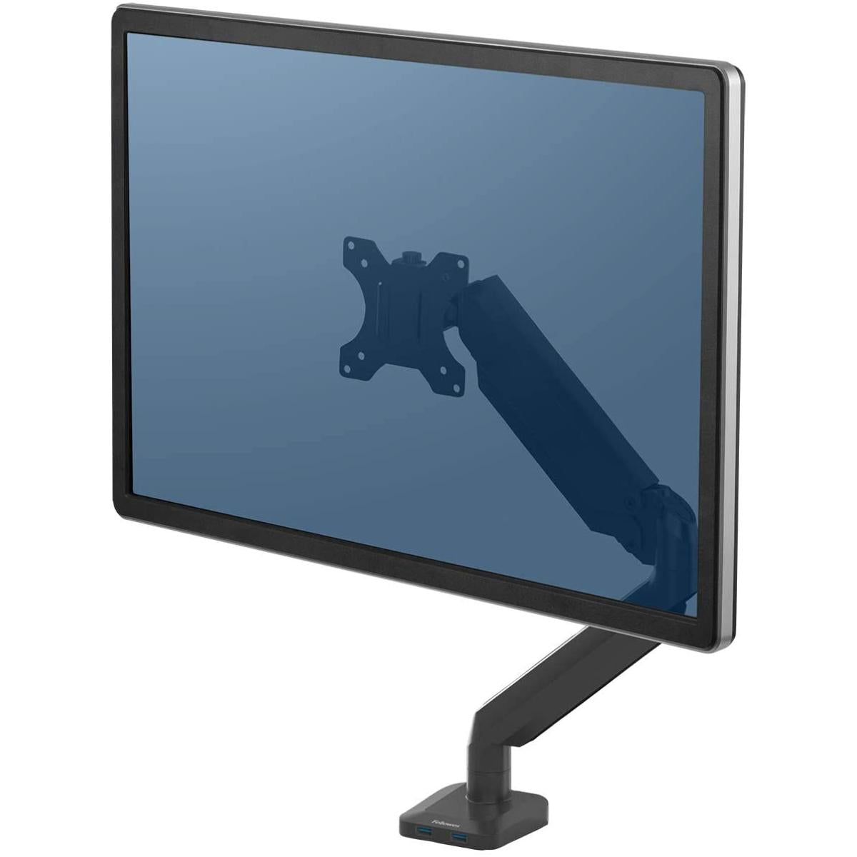 Fellowes Platinum Series Single Adjustable Monitor Arm Black