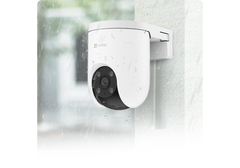 EZVIZ H8c Pro 3K Outdoor Pan & Tilt Wi-Fi Security Camera (CS-H8c Pro 3K), 360-Degree Panoramic Coverage, AI-Powered Human/Vehicle Shape Detection, Color Night Vision, Two-Way Talk, IP65 Weatherproof Design