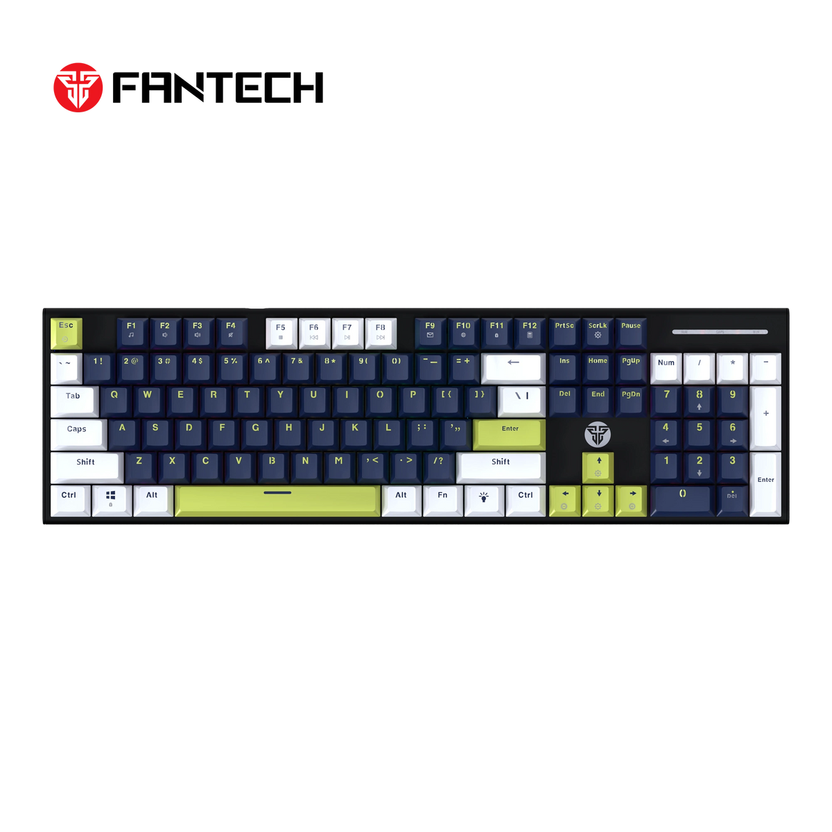 FANTECH ATOM104S MK878S MECHANICAL GAMING KEYBOARD MORI EDITION BLUE (Double-Shot ABS)