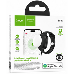 HOCO E91E Smart Tracker Bracelet with Apple Find My - Black